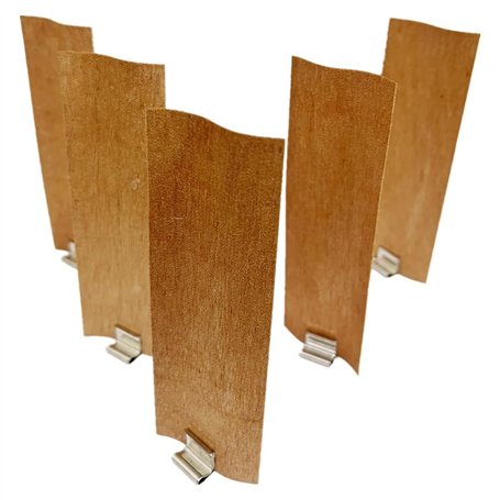 Boddceto 20 Mèches en Bois pour la Fabrication de Bougies