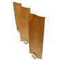 Boddceto 20 Mèches en Bois pour la Fabrication de Bougies, 4 cm de Largeur par 12 cm de Hauteur, Mèches de Bougies en Bois sans 