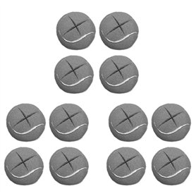 Lckiioy 12 Balles de Tennis pour Pieds de Meubles et Protection du Sol