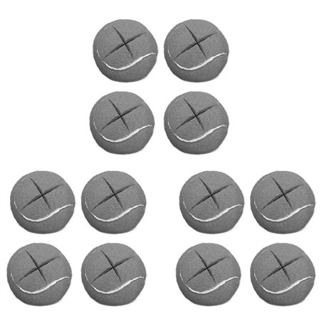 Lckiioy 12 Balles de Tennis pour Pieds de Meubles et Protection du Sol