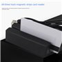 Dxoniislh 4X MSR90 USB Lecteur de Carte à Bande MagnéTique Lecteur de Carte Bande 3 Pistes Mini Swiper pour USB PC