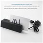 Dxoniislh 4X MSR90 USB Lecteur de Carte à Bande MagnéTique Lecteur de Carte Bande 3 Pistes Mini Swiper pour USB PC