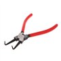 Xbsduih Lot de 4 pinces pour anneaux élastiques 180 mm pour anneaux élastiques pinces pour anneaux élastiques pinces courbes int