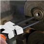 Xbsduih Lot de 4 pinces pour anneaux élastiques 180 mm pour anneaux élastiques pinces pour anneaux élastiques pinces courbes int