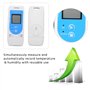Yheonver TempéRature USB Enregistreur de DonnéEs D'Humidité RéUtilisable Enregistreur de DonnéEs RH TEMP Couleur Chaude Enregist