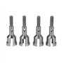 Mocturnity Lot de 4 essieux de roue RC 1/18 pour A949 / A959 / A969 / A979 / K929 Jouet tout-terrain