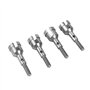 Mocturnity Lot de 4 essieux de roue RC 1/18 pour A949 / A959 / A969 / A979 / K929 Jouet tout-terrain