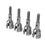 Mocturnity Lot de 4 essieux de roue RC 1/18 pour A949 / A959 / A969 / A979 / K929 Jouet tout-terrain