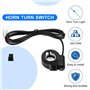 Cpolebev VéLo éLectrique 2 en 1 Clignotant Bouton de Commutation PièCes de VéLo éLectrique Accessoires Moto VéLo éLectrique Scoo
