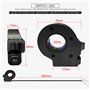 Cpolebev VéLo éLectrique 2 en 1 Clignotant Bouton de Commutation PièCes de VéLo éLectrique Accessoires Moto VéLo éLectrique Scoo