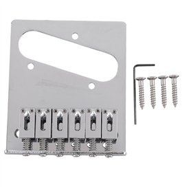 Lumlflc 1 de chevalet de guitare électrique 6 réglables pour guitare électrique TL Accessoires de remplacement Noir