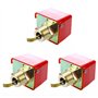 rieder 3X AC 220V 15A Filetage Male SPDT Pagaie Contacteur de Debit -25