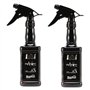 ZIUTPDAX 2X 650 Ml Coiffure Bouteille Salon Barber Outils de Cheveux Coupe de Cheveux Pulvérisateur D' Noir