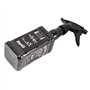 ZIUTPDAX 2X 650 Ml Coiffure Bouteille Salon Barber Outils de Cheveux Coupe de Cheveux Pulvérisateur D' Noir