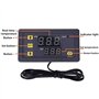 RIYAN W3230 Ac110-220V Ligne de Sonde 20A Thermostat D'Affichage à Led de Contrôle de Température Numérique avec Instrument de C