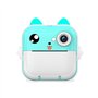 Dunlea 32G Memory Children Mini Camera HD Digital Photography Camera Instant Print Camera pour Girl Blue