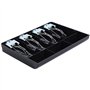 SuanQ Pochette Rigide Caisse de Caisse Enregistreuse Classifier Magasin Caissette à Monnaie Coffret à Tiroir-Caisse Plateau à Ti