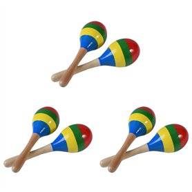 Gvvsjgdbis Maracas Hochets à Percussion à Main