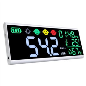 Eeuye Décibelmètre 13 Pouces 30-130 DB Sonomètre
