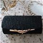 GOSIA Sac de soirée pour femme Sac à paillettes pour banquet fête pour femmes filles mariage Griffes Sac à main Chaîne Sac à ban