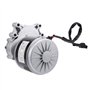 Barabesty Moteur à Brosse Basse Vitesse 250 W 24 V CC brossé Moteur Basse Vitesse Arbre 44 mm, diamètre de l' 17 mm 75 TR/Min