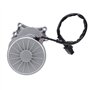 Barabesty Moteur à Brosse Basse Vitesse 250 W 24 V CC brossé Moteur Basse Vitesse Arbre 44 mm, diamètre de l' 17 mm 75 TR/Min