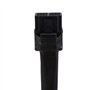 Barabesty Moteur à Brosse Basse Vitesse 250 W 24 V CC brossé Moteur Basse Vitesse Arbre 44 mm, diamètre de l' 17 mm 75 TR/Min