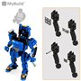 MyBuild Keiji 2 5017 Robot Mech en Blocs de Construction de la série Sci-FI ; Blocs de Construction Mech ; Robot Jouet idéal ave