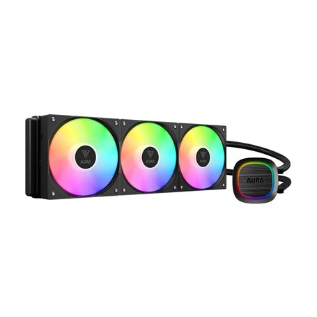 Kit+Watercooling+AIO+Gamdias+Aura+GL+V2+RGB+-+360mm+%28Noir%29