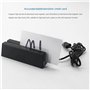 Rheross MSR90 Lecteur de carte magnétique USB 3 pistes Mini Swiper pour PC USB