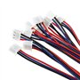 Peowuieu Kit de raccordement JST-XH de 460 pièces de 2,54 mm avec barrette à broches de 2,54 mm et boîtier à broches 2/3/4/5/6 b