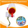 JNJOOD Manette de à Manivelle de Pêche 12 V pour Machine de Vidéo D'Arcade