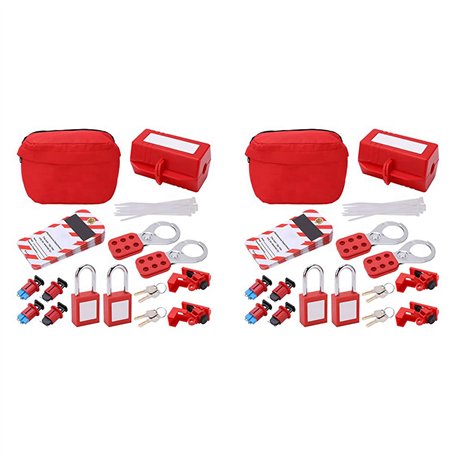 Sxmrmnx 2X Kit D'ÉTiquetage Verrouillage Disjoncteur ÉLectrique