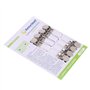 Sujurio 4 x Fixations pour Housse de Planche a Repasser Elastiques
