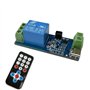 Simpls Module de relais à télécommande infrarouge comme indiqué sur la carte de circuit imprimé avec auto-verrouillage en plasti