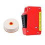 Lioggyet Cassette Nettoyeur de fibre optique Boîte de nettoyage des extrémités de fibre Nettoyeur de queue de cheval + noyau de