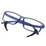 Doumneou 3 Paires Crochets d'oreille Supports de Lunettes Anti-Glisse en Silicone - Noir