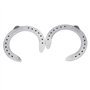 TORR 8 pièces 5 équipes de chevaux fers à cheval en alliage d'aluminium 2 outils de fer avant + 2 pièces arrière pour le jeu de 