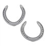 TORR 8 pièces 5 équipes de chevaux fers à cheval en alliage d'aluminium 2 outils de fer avant + 2 pièces arrière pour le jeu de 