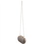 Jufjsfy Golden Soirée Sac à main Femmes Mariage Brillant Sac à main Mariée Métal Arc Accouplement Sac Chaîne Sac à bandoulière