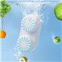 TsoLay 1 PCS Portable Lave-Légumes Purificateur Alimentaire Élimine Les Résidus Désinfection Fruits Légumes Machine à Laver Blan