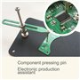 ISKDJBJG 5X Composants IC Puce Module Cpu Circuit Imprimé PCB Production ÉLectronique Soudage Fixe Test Sonde Pression Aiguille 