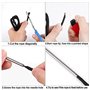 12 accessoires Paracord Fids, aiguilles à lacets en acier inoxydable de