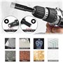 Ujjdwiurgh Mèches de Carrelage en Pierre de 19 Pièces, Kit de Scie Cloche de 6 à 60 mm pour Outils de Construction en Céramique 
