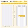 Steowsey 70 PièCes Film Emballage RéTractable par Sublimation 5X10 Pouces Film RéTractable Transfert Chaleur D'Emballage RéTract