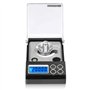 Wresetly Balance de Poche Milligramme NuméRique de Haute PréCision 30G / 0.001G Balances Analytiques de Laboratoire Balance des 