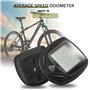 Xbsduih sans Velo Ordinateur Odometre Vitesse en Moyenne Vitesse Maximum Cycle Bicyclette