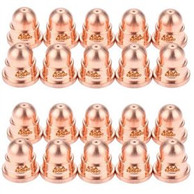 Doumneou 20 PièCes SéRies 45A Buse 220930 Buse pour de DéCoupe Plasma Consommables ProcéDéS de Coupe Fine Fournitures de Soudage