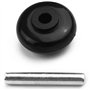 VENEKA Lot de 9 essieux et rouleaux motorisés à têtes petites roues d'arbre pour aspirateur Powerheads remplacement