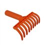 Gosera Têtes de Râteau à Olives 9 Dents Râteau Multifonction en Plastique Pelle Râteau de Cueillette D'Olives Outils de Jardinag